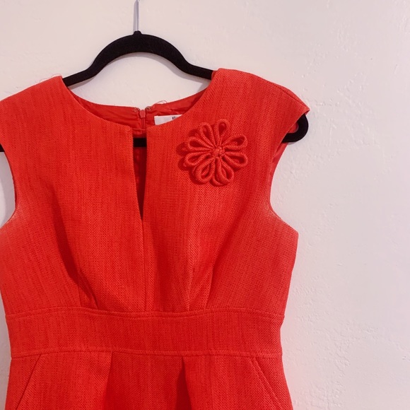 Studio 1 pink cocktail dress with flower appliqué - Picture 2 of 4